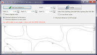 A screenshot of the program DXF distance sorter 1.0